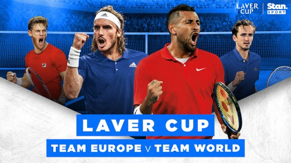 Stan Sport adds Laver Cup tennis tournament featuring Nick Kyrgios
