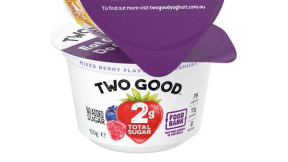 Danone’s Two Good Yoghurt partners with Foodbank Australia