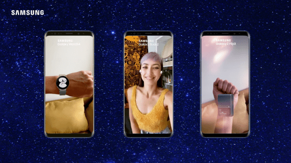 Samsung releases AR campaign through partnership with Snapchat