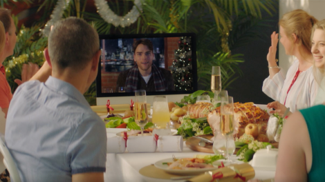 Family celebrates Christmas from other side of world in Kitchen Warehouse ad