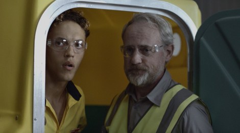 Coates uses a portal-loo to show it’s not just a hire company