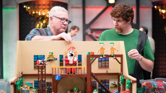 Lego Masters Brickmas Special tops VOZ Week 48