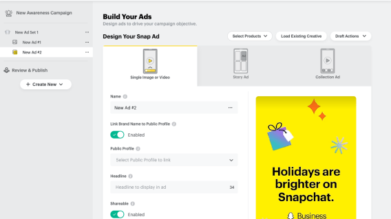 Snap launches multi-format ad delivery