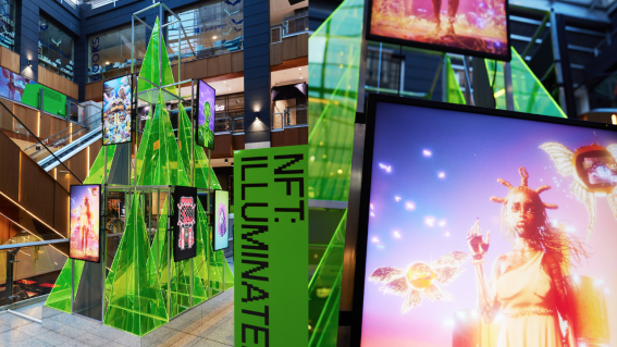 Fabric and Vicinity Centres launch Christmas NFTree in The Galeries