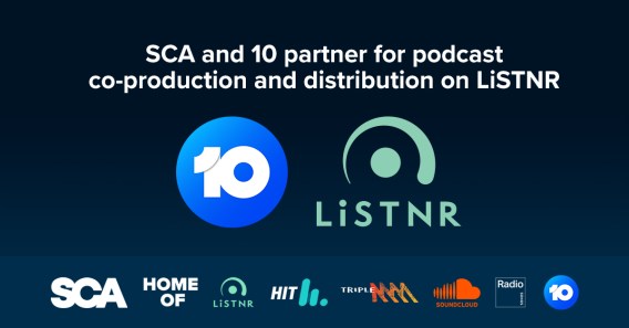 SCA & Ten sign podcast distribution and production agreement