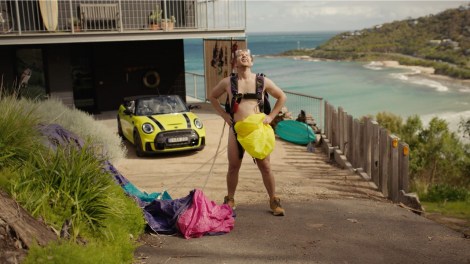 Mini goes topless in latest campaign