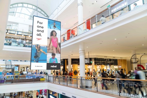 Speedo launches OOH campaign, first national ad campaign in 10 years