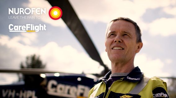 Nurofen celebrates life-saving Careflight heroes with new sponsorship