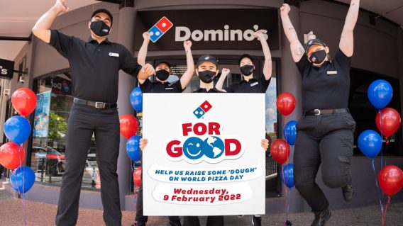 Domino’s celebrates inaugural Domino’s for Good day