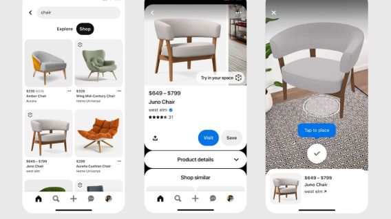 Pinterest expands its AR tools with new shopping product