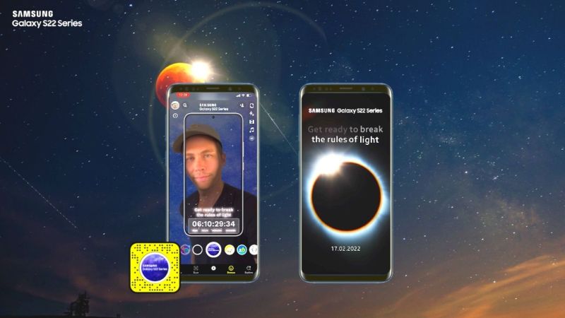 Snapchat launches Samsung’s Galaxy S22 Series with AR Lens via CHEP