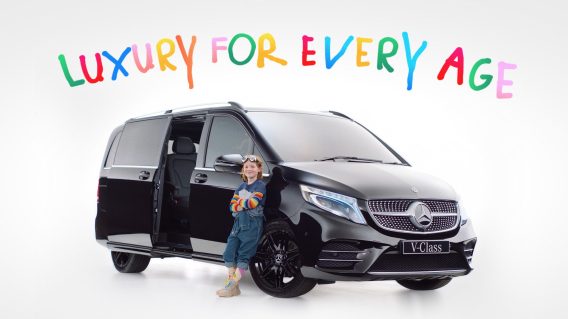 Mercedes-Benz V-Class put to the test in campaign by The Royals