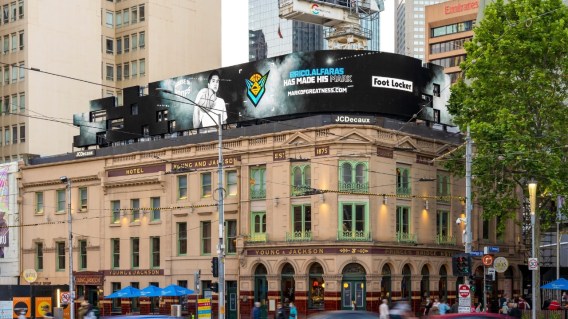 Basketball fanmade logos featured in Footlocker OOH campaign