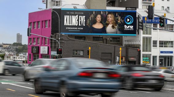 JCDecaux NZ runs first digital roadside programmatic campaign with TVNZ