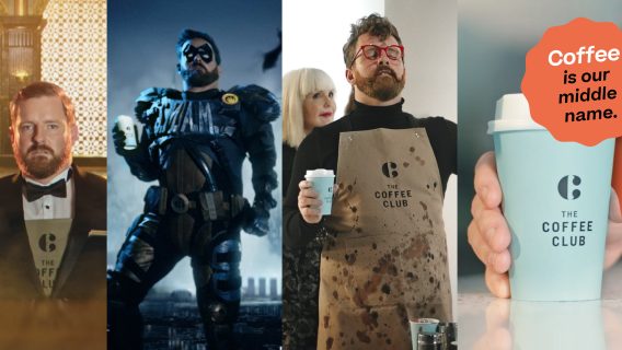 The Coffee Club displays its coffee creds in ad with Nick Cody