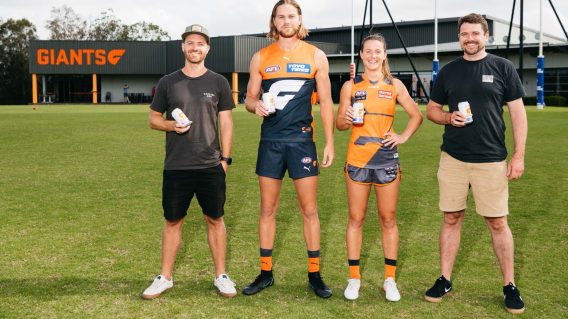 Capital Brewing creates ‘big’ TVC to celebrate partnership with GWS Giants