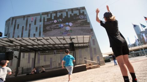 Fed Square gamified as part of Seagull TV launch