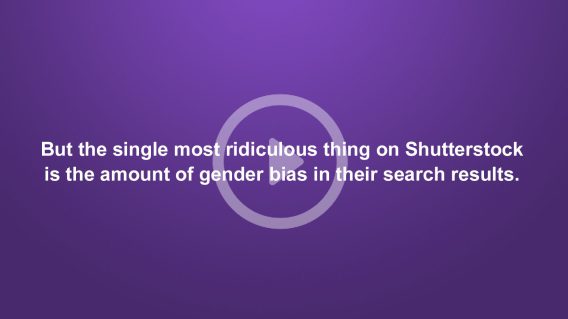 VCCP highlights gender bias in Shuttershock library this International Women’s Day