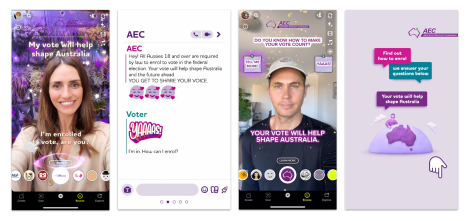 Snapchat empowers young people to vote in the federal election