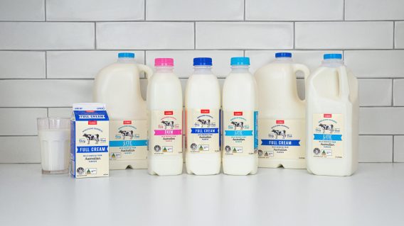 Hulsbosch completes reposition design for Coles home brand milk