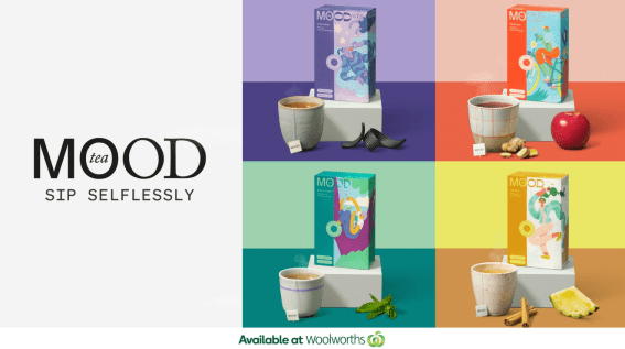 MOOD tea launches across Woolworth stores with a pro-bono $10m media campaign