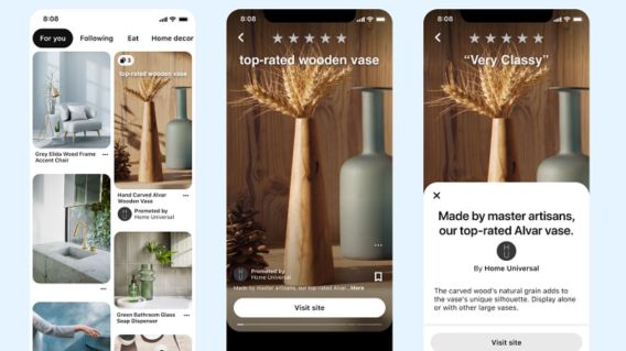 Pinterest launches new ad tools to help brands tap into product discovery
