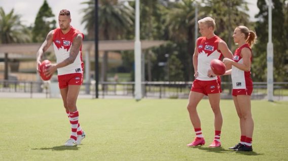 QBE Insurance feature Swans and Swifts stars in campaign from The Core Agency
