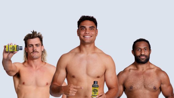 Asahi and Tradie team up to create Solo-scented deodorant