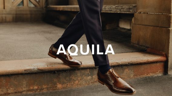Men’s footwear brand Aquila appoints The One Centre as brand agency