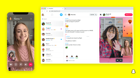 Snap Inc. to launch call and messaging feature on the web in Australia and NZ