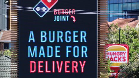 Domino’s dips into burger delivery game via It’s Friday