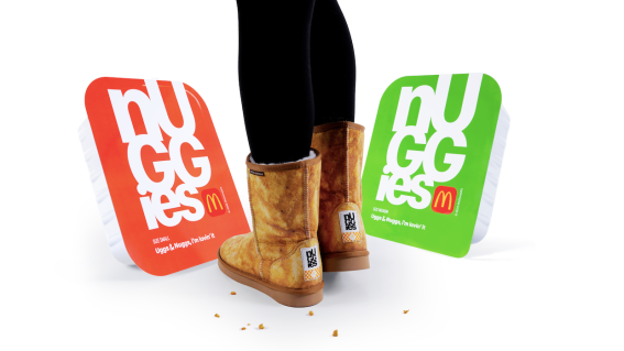McDonald’s launches nugg-boots via DDB Sydney