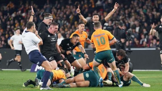The Bledisloe Cup All Blacks vs Wallabies game a win for Nine
