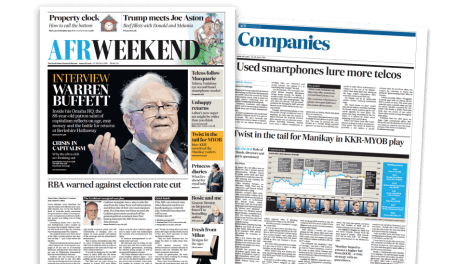 Update: The Age and AFR get stay of execution from Nine in Tasmania