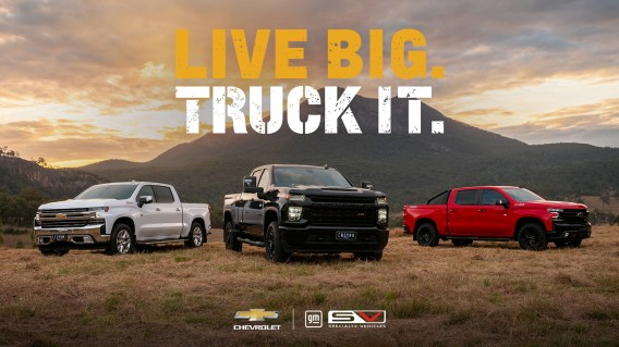 GMSV showcases full range of Silverado Trucks via MBCS