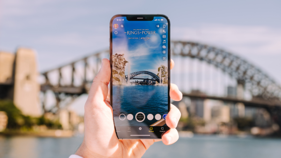 Snapchat, Prime Video turn Sydney Harbour into Númenor for The Rings of Power finale
