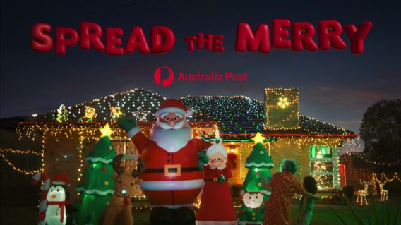 Australia Post takes Santa to the sky in 2022 Christmas campaign from The Monkeys