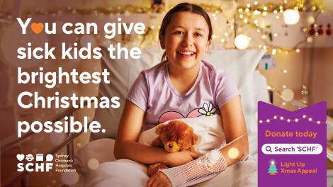 SCHF calls for donations to light up Christmas for sick kids