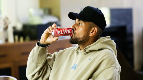 Nick Kyrgios and Gen U Brands launch Alive soft drink