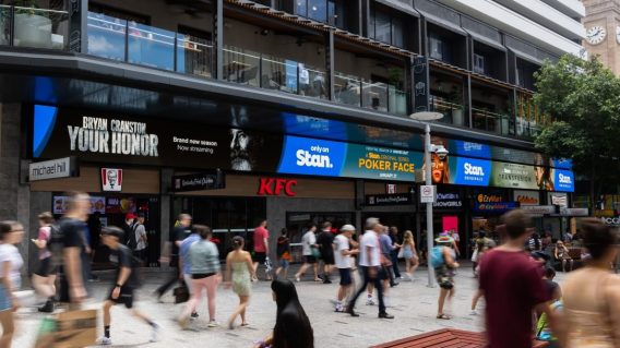 QMS unveils largest external full-motion billboard in Brisbane