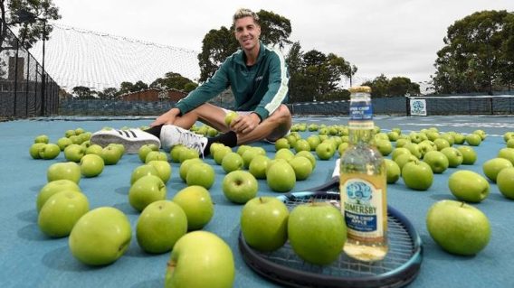 Somersby cider partners with the Australian Open