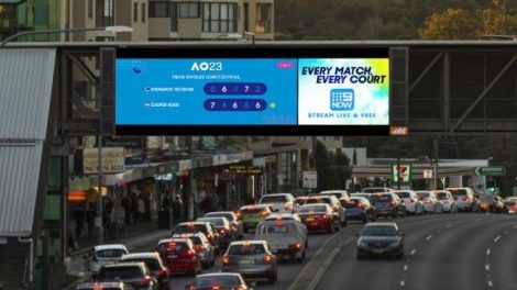 oOh!media delivers the Australian Open across Australia