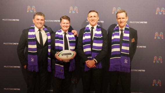 Metro Trains and Melbourne Storm continue partnership in 2023