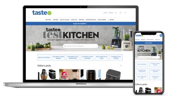 Taste.com.au unveils Taste Test Kitchen