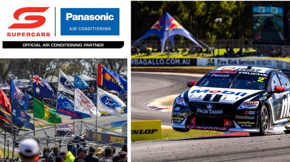 Supercars and Panasonic announce partnership for Supercars Championship