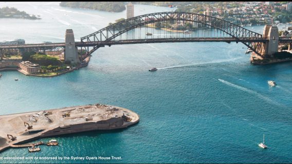 Spinach bulldozes Sydney Opera House, MCG in Australian Conservation Foundation campaign