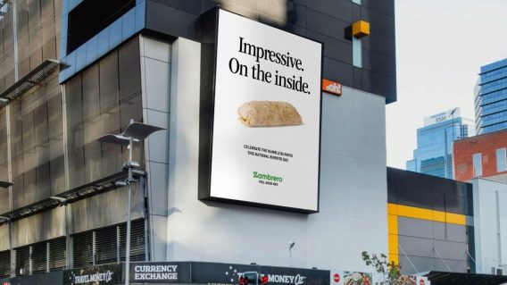 Zambrero campaign for National Burrito Day is ‘Impressive, on the inside’