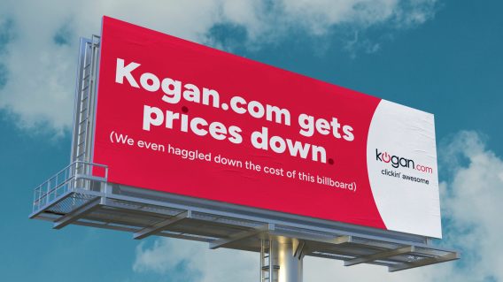Kogan.com launches a new brand platform via Hardhat
