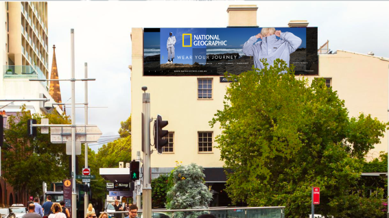 National Geographic wear launches in Australia with new OOH focused campaign