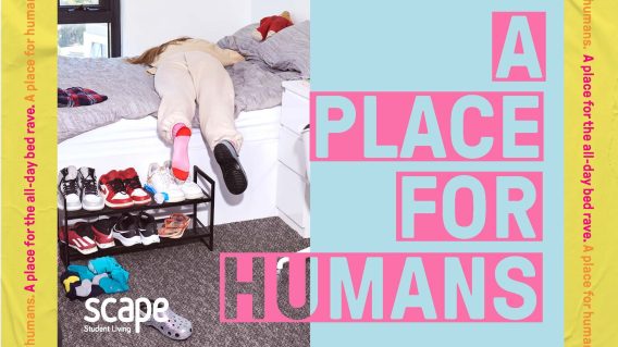 Jane Doe Creation launches ‘A Place For Humans’ campaign for student living provider Scape